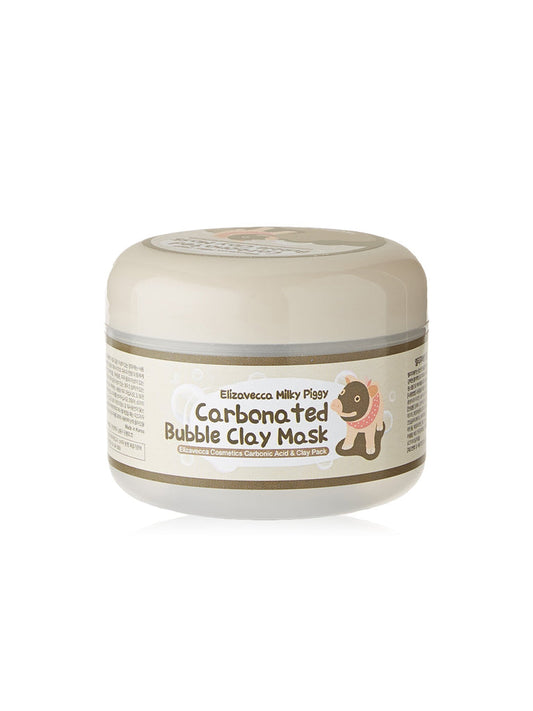 Elizavecca Milky Piggy Carbonated Bubble Clay Mask, Face mask, clay mask, Korean Beauty Products, face mask for glowing skin, buy face mask online at purepearlbeauty.com, korean glass skin