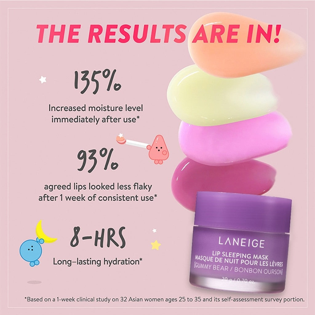 LANEIGE Lip Sleeping Mask - Gummy Bear, 20g