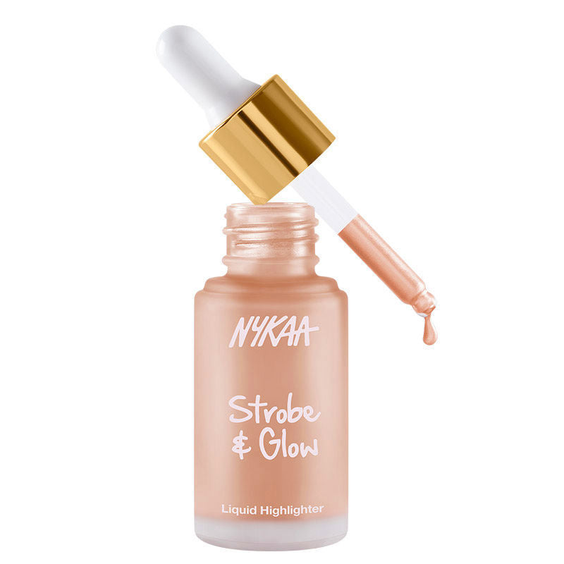 Nykaa Cosmetics Strobe & Glow Liquid Highlighter - Glazed Bronze (20ml)