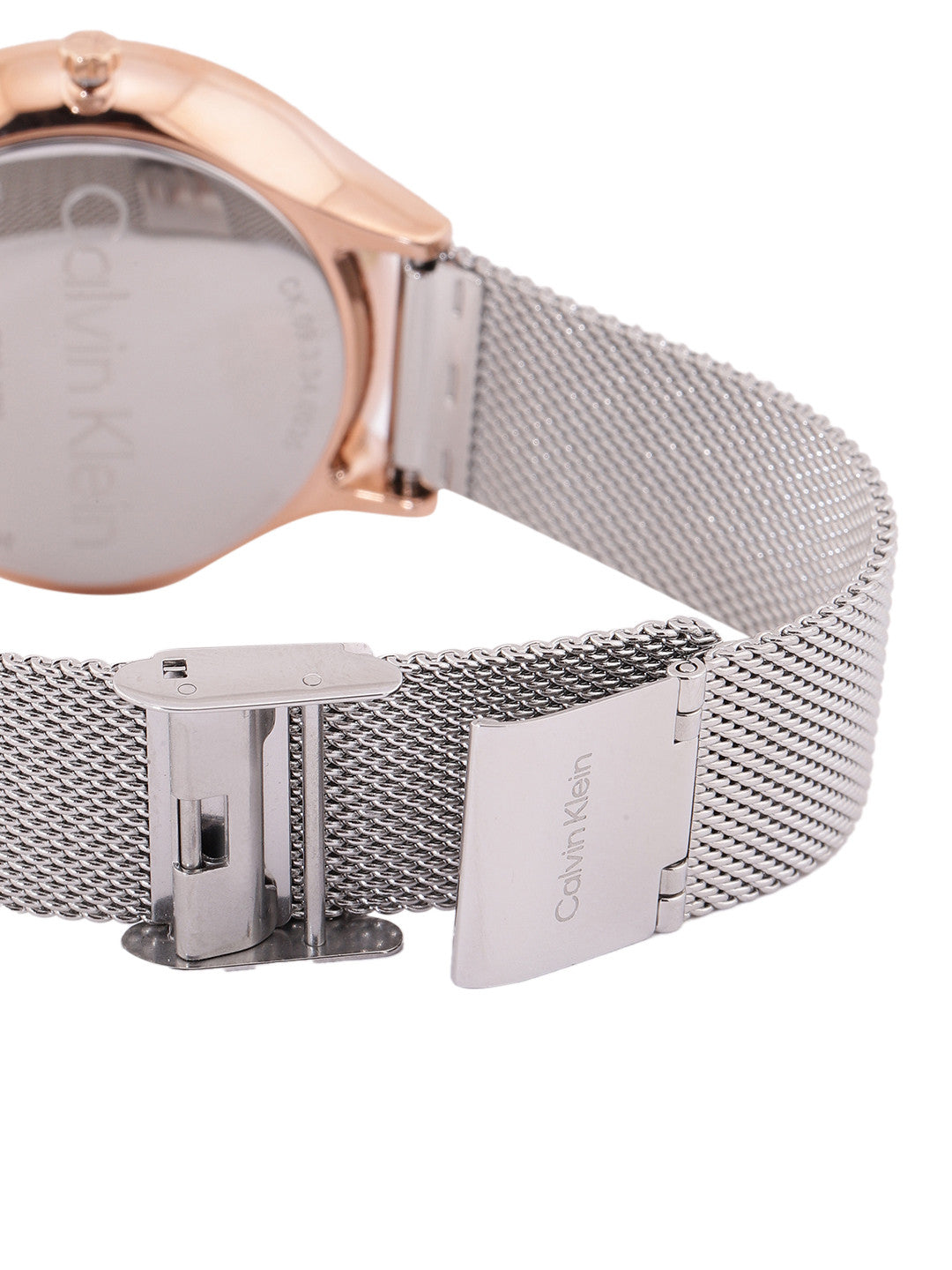 Calvin Klein Women Timeless Mesh Analogue Watch