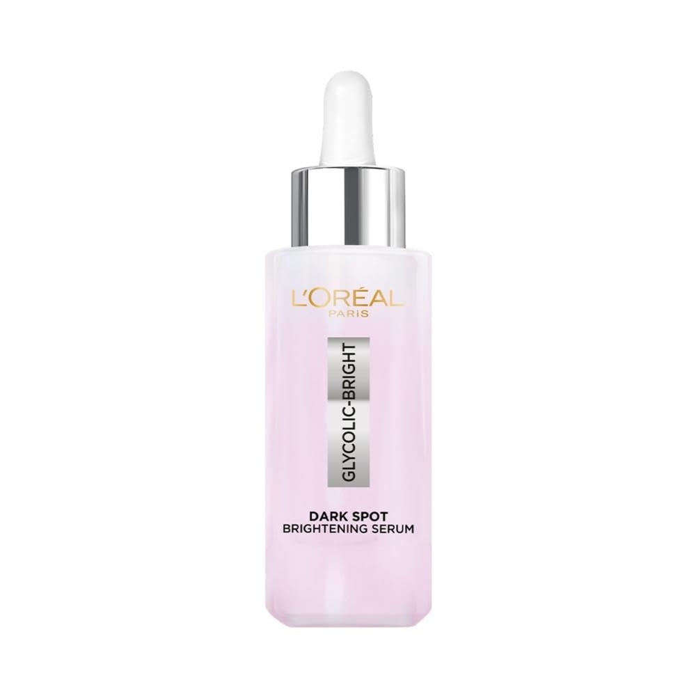 L'Oreal Paris Glycolic Bright 8% [Melasyl + Niacinamide] Face Serum for Brightening Dark Spots 30ml
