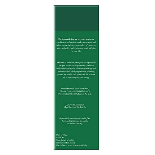 Biotique Cucumber Pore Tightening Toner| Ayurvedic and Organically Pure| Maintains Skin’s Natural pH |100% Botanical Extracts| Suitable for Normal & Oily Skin Types| 120mL
