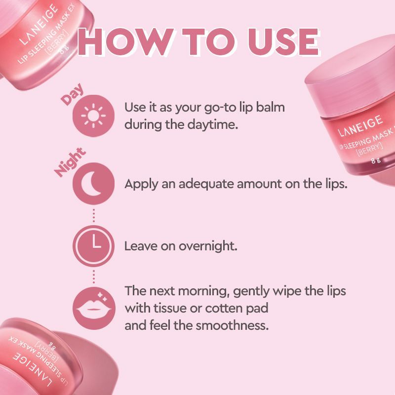 LANEIGE Lip Sleeping Mask Berry EX