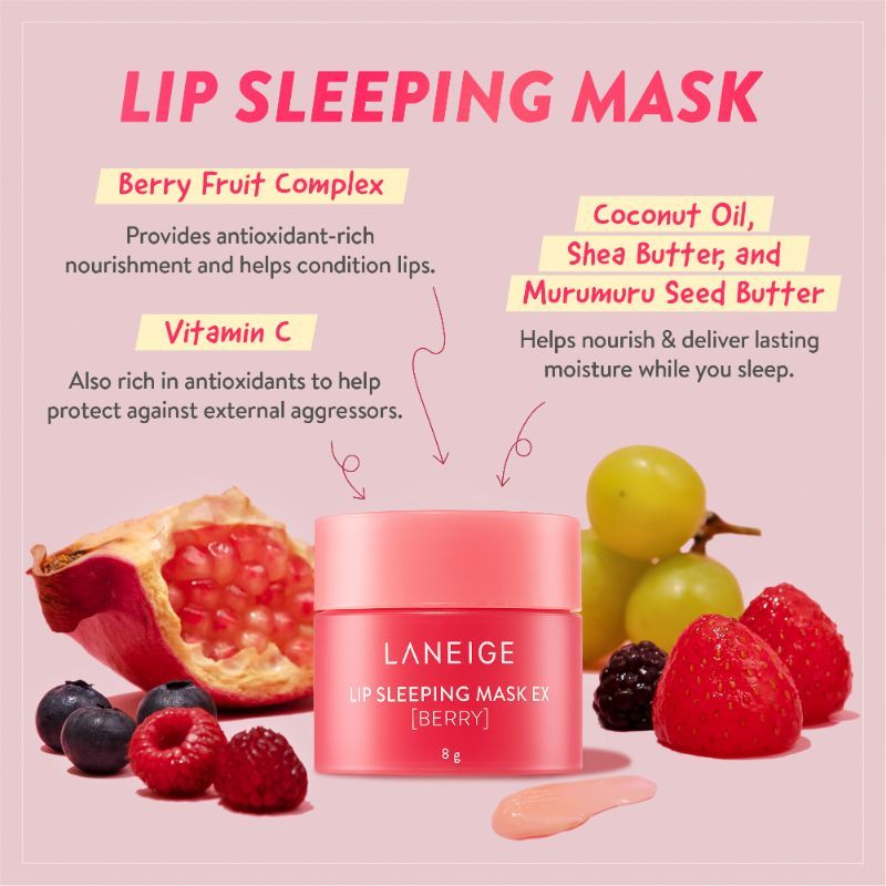 LANEIGE Lip Sleeping Mask Berry EX