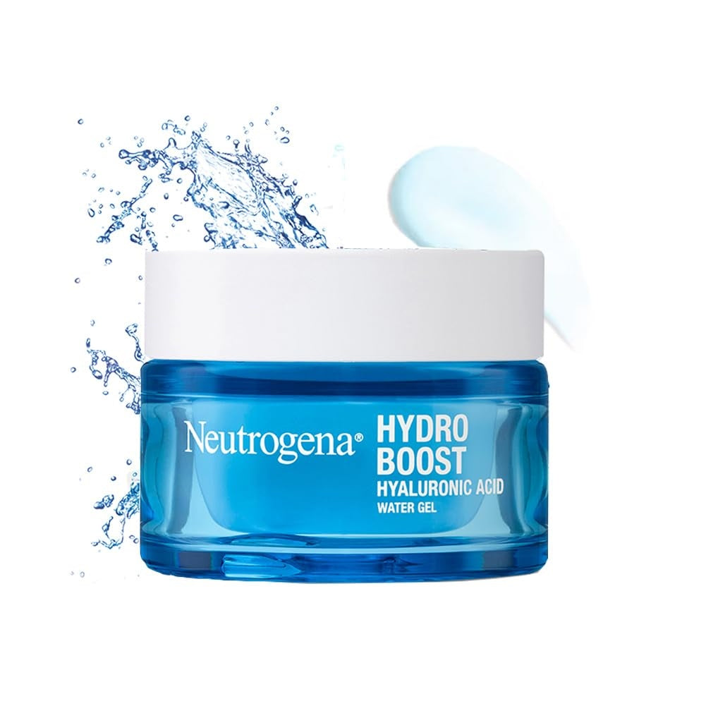 Neutrogena Hydro Boost Hyaluronic Acid Face Moisturizer 50ml | 24 hours long lasting Hydration | Oil free non sticky light water gel fast absorbing| Daily use | All Skin Types | For Men & Women 50g, Beauty Products, face craem for glowing skin, buy facial cream online at purepearlbeauty.com, 
