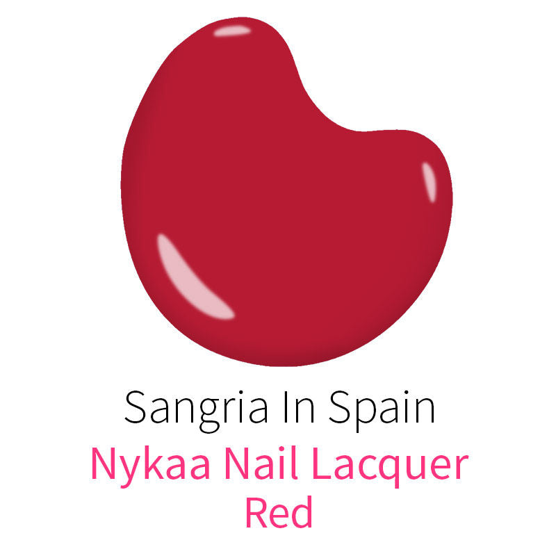 Nykaa Salon Shine Gel Nail Lacquer - Sangria In Spain 203 (15ml)