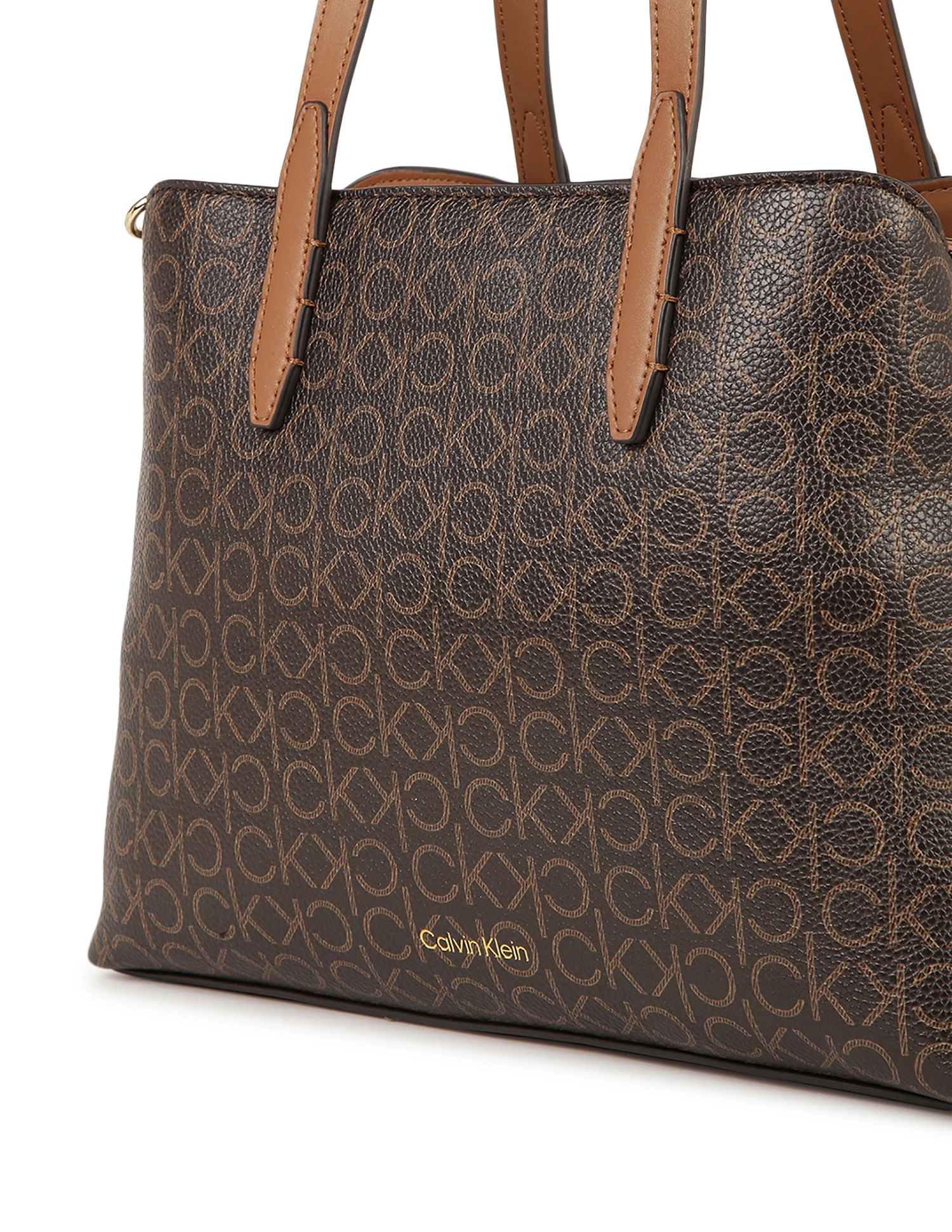 Millie Monogram Print Tote Bag