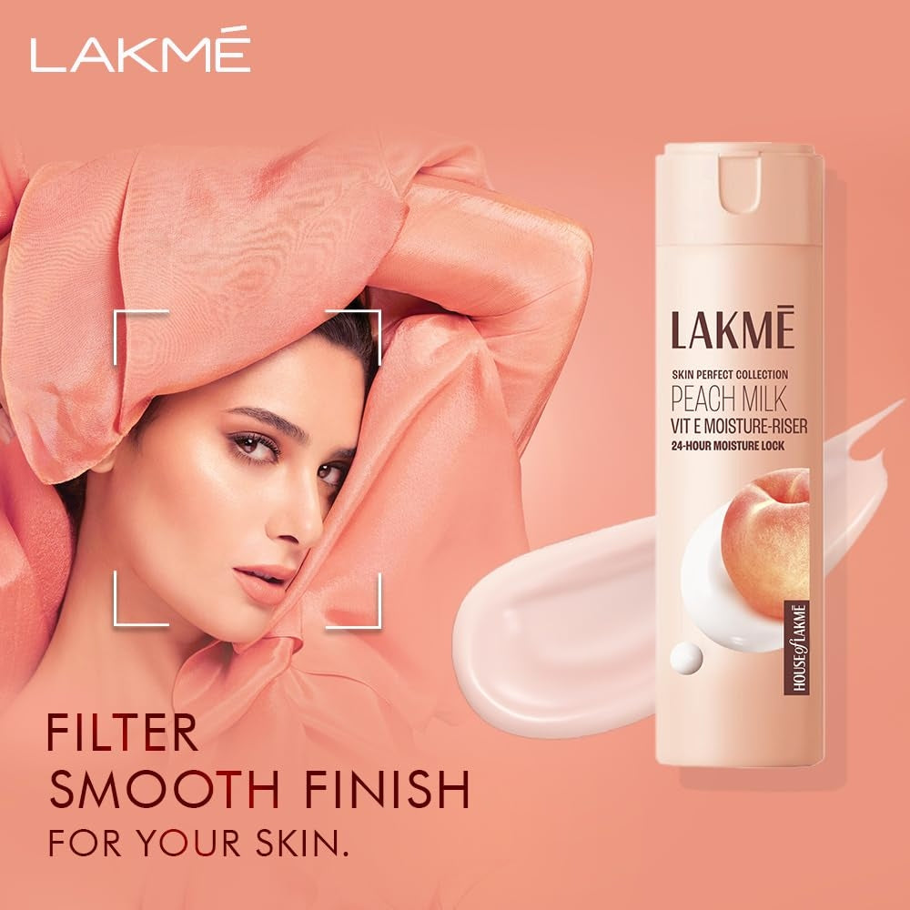 Lakme Peach Milk, Light Weight Moisturizer With Vitamin  E, 200ml