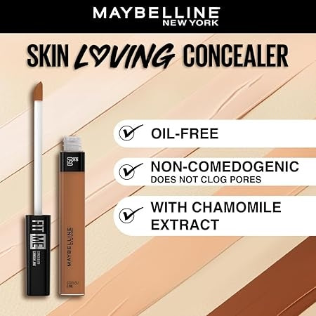 Maybelline New York Fit Me Concealer - Cafe | 6.8ml