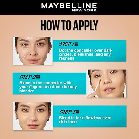 Maybelline New York Full Coverage Concealer - Caramel
