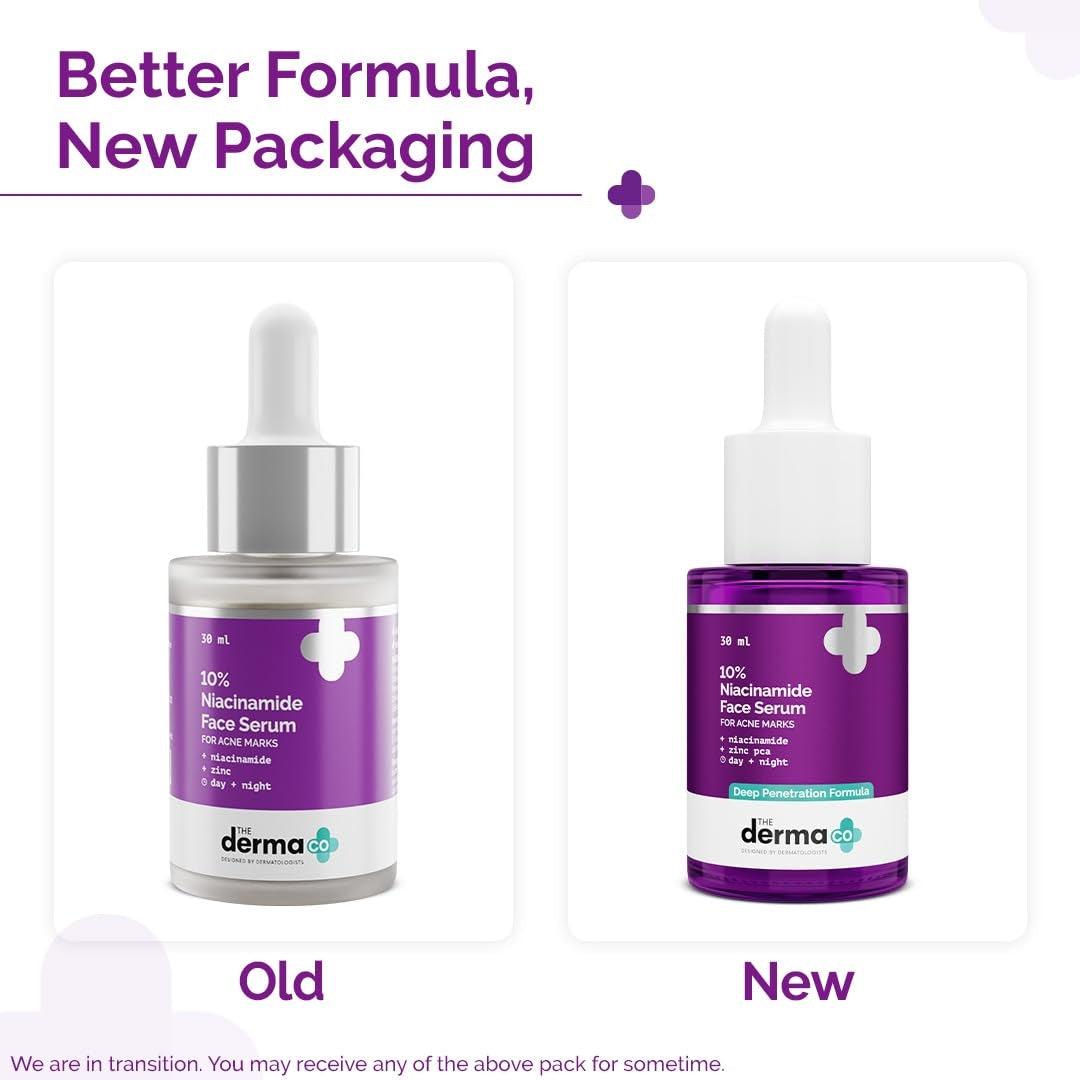 The Derma Co 10% Niacinamide Serum with 2% Zinc, 10 ml