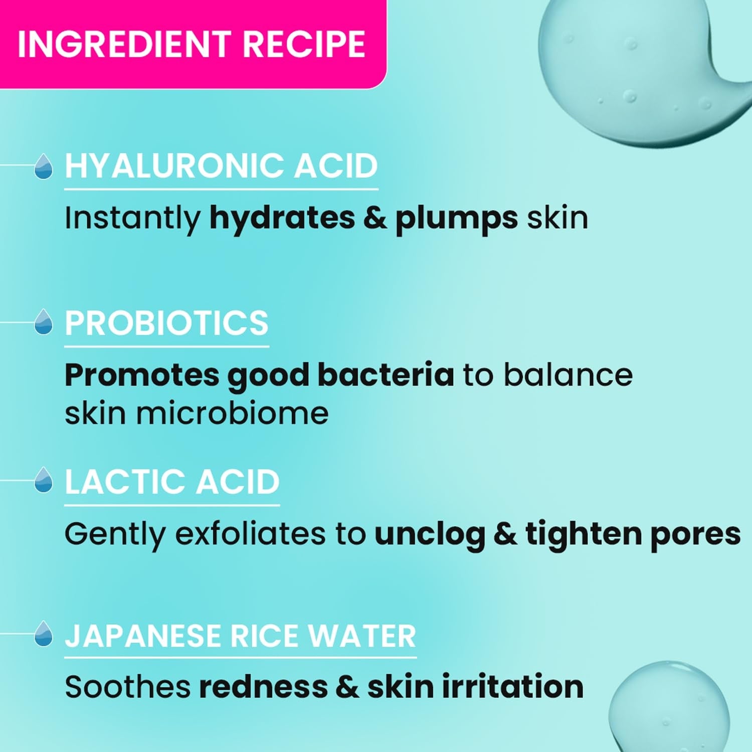 Dot & Key Rice Water Hydrating Toner With Hyaluronic |Rice Water Toner For Dry Skin, Sensitive Skin & Oily Skin |Alcohol-Free |Quick Absorbing & Non Sticky, For Hydrated Skin |Exfoliates Pores |150ml
