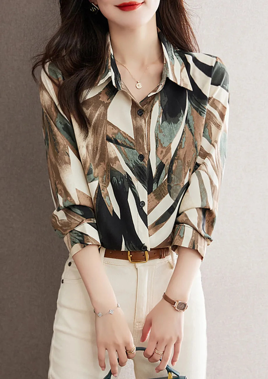 Printed Multricolor Regular Fit Shirt