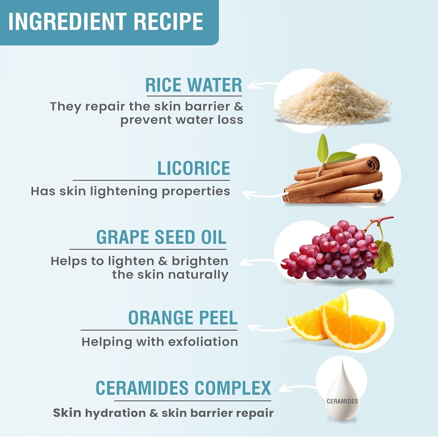 Korean Glass Skin,rice water, licorice, grape seed oil, orange peel, ceramide, Fairness face pack, peel off mask, for men & women, buy best face mask online at purepearlbeauty.com,