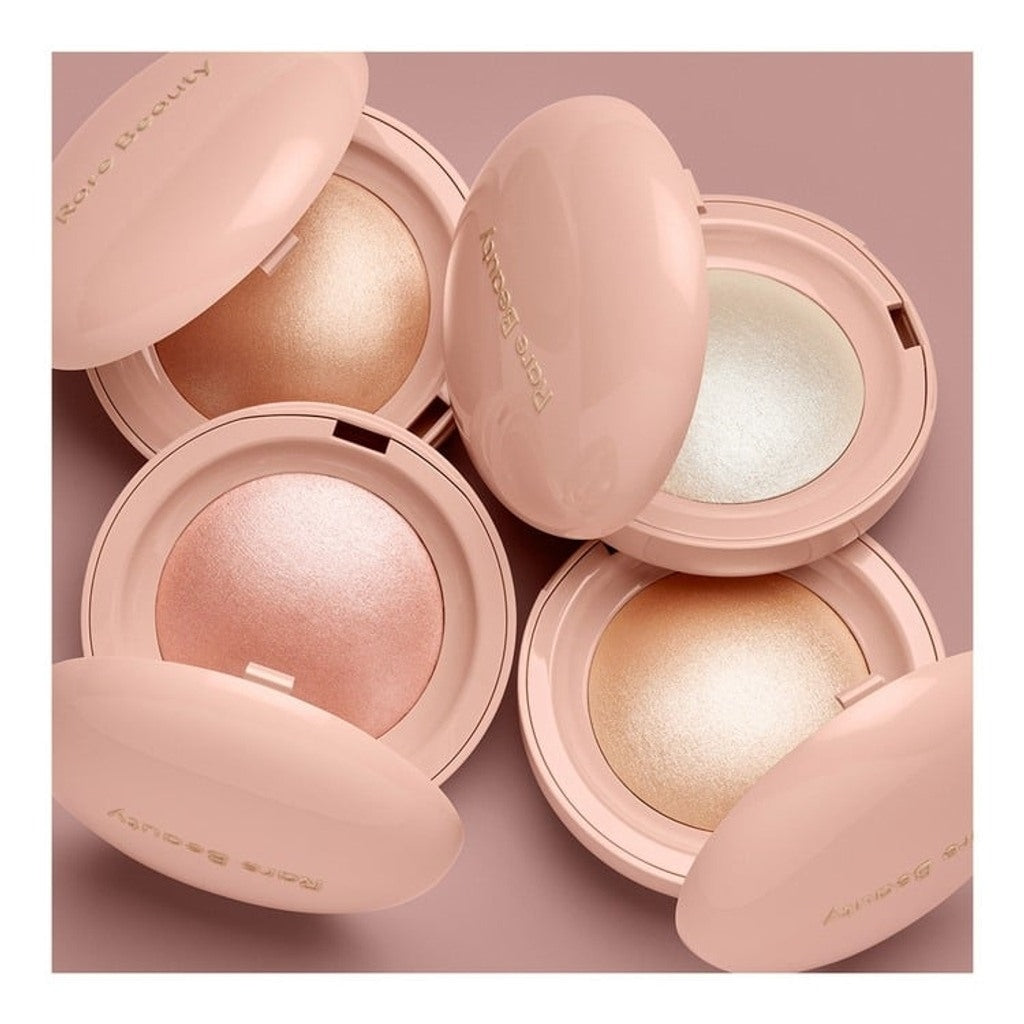 Rare Beauty Positive Light Silky Touch Highlighter, face makeup, luxury makeup products, cheeks, makeup for tv serial actress, fashion show, ramp makeup,  Buy premium makeup products online in India at pure pearl beauty at 20-60% discount