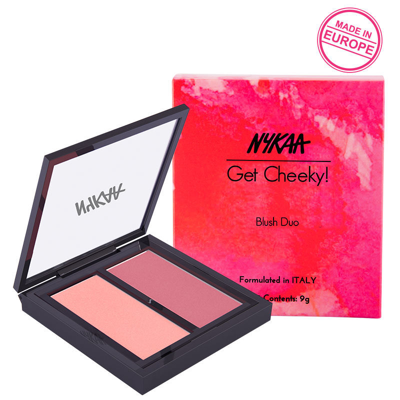 Nykaa Get Cheeky! Blush Duo Palette - Cali Chick 02(9gm)