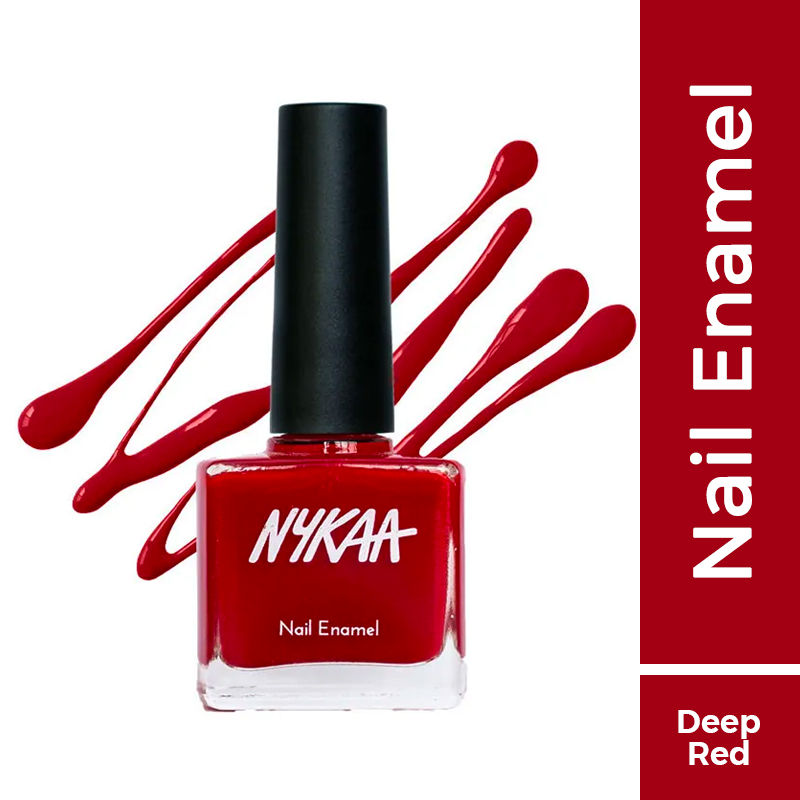 Nykaa Nail Enamel Polish - Red Velvet 03 (9ml)