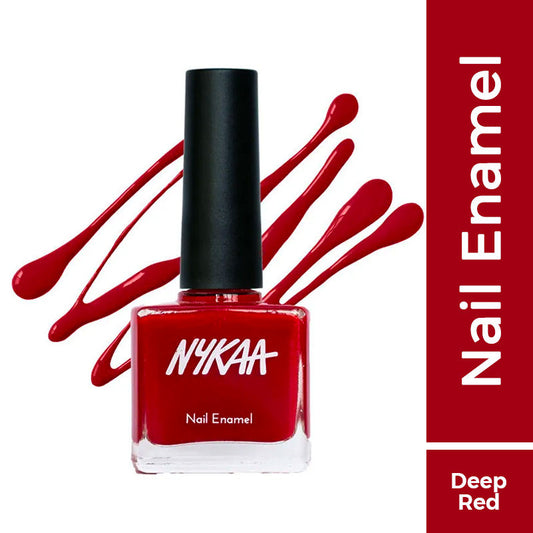 Nykaa Nail Enamel Polish - Red Velvet 03 (9ml)