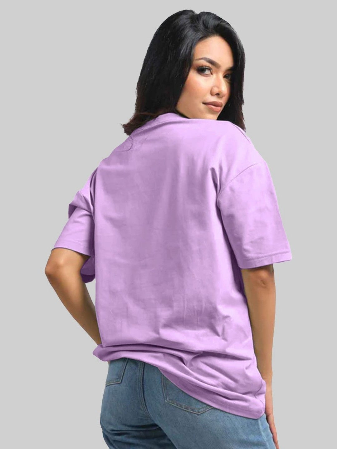 Graphic Printed Round Neck Cotton Oversized T-shirt, T-shirt, Casual Tops, Western Wear, GenZ, Womens Fashion, New In, Oversized T-shirt, new fashion clothes for women & girls, stylish tops for ladies, womwns clothing, online shopping, buy online in India at Pre Pearl Beauty