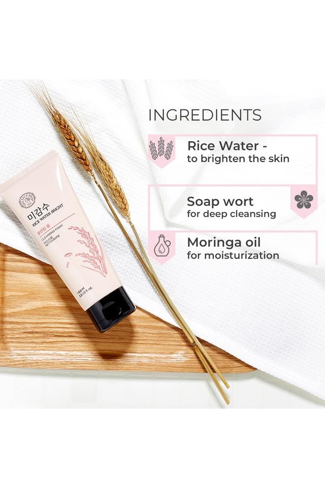 The Face Shop Rice Water Bright Foaming Cleanser