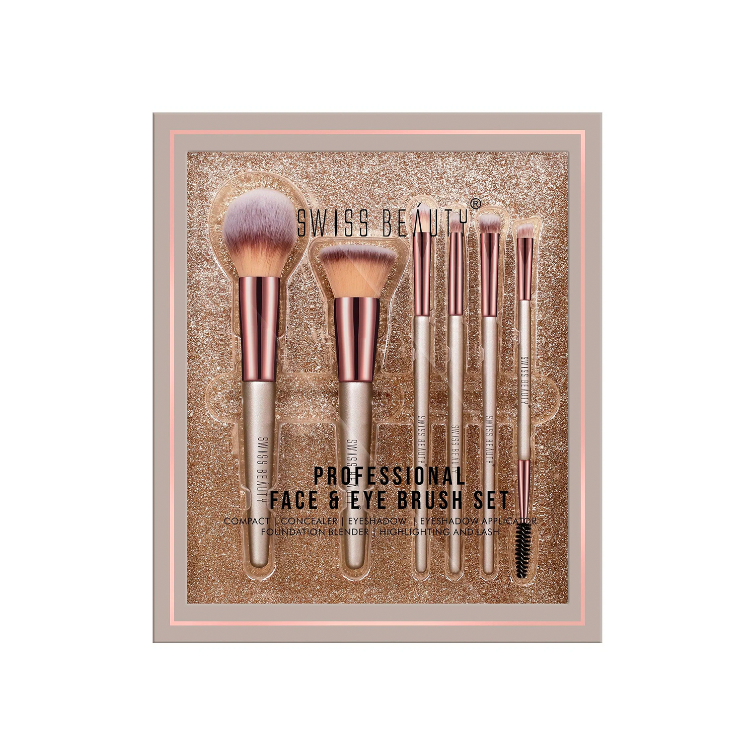 Professional Face & Eye Brush Set Makeup kit