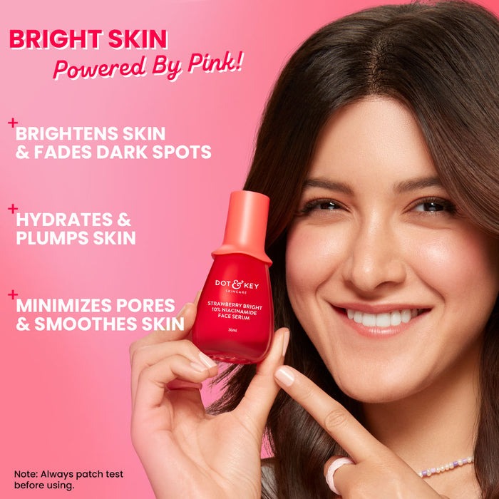 Strawberry Bright 10% Niacinamide Face Serum | 30ml