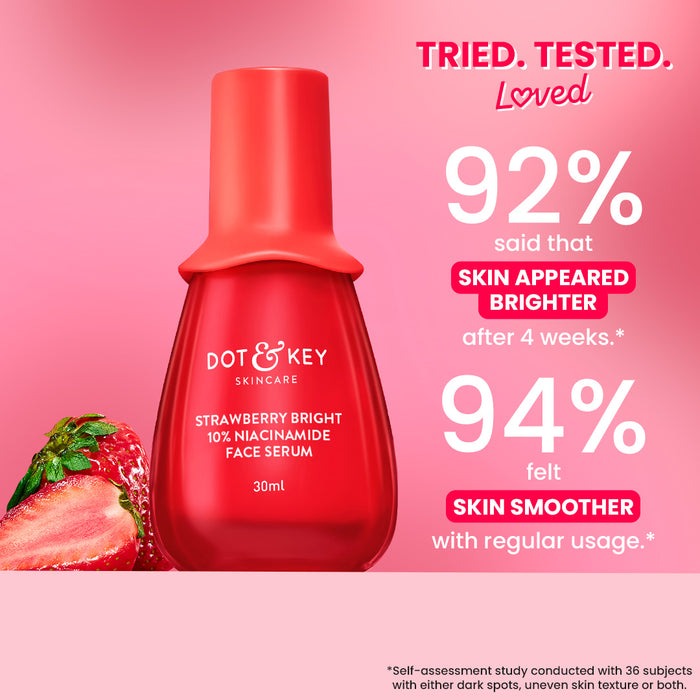 Strawberry Bright 10% Niacinamide Face Serum | 30ml