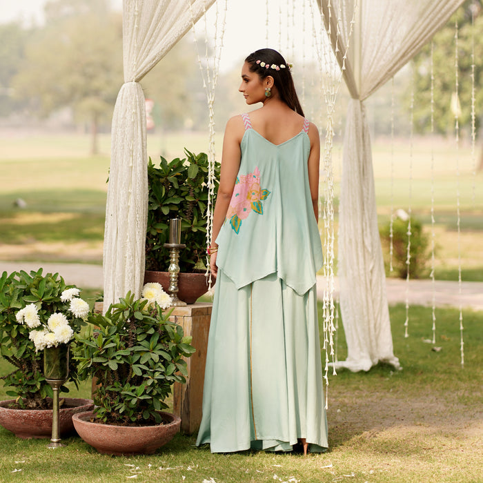 Kashish Sky Blue Sharara Set