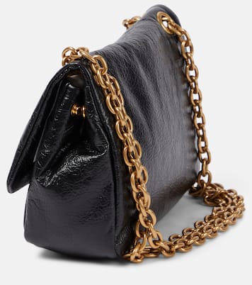 Balenciaga Monaco Mini Leather Shoulder Bag