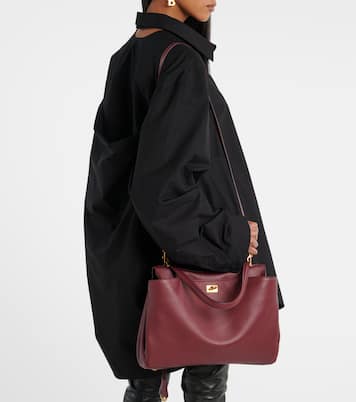 Balenciaga Rodeo Medium Leather Tote Bag