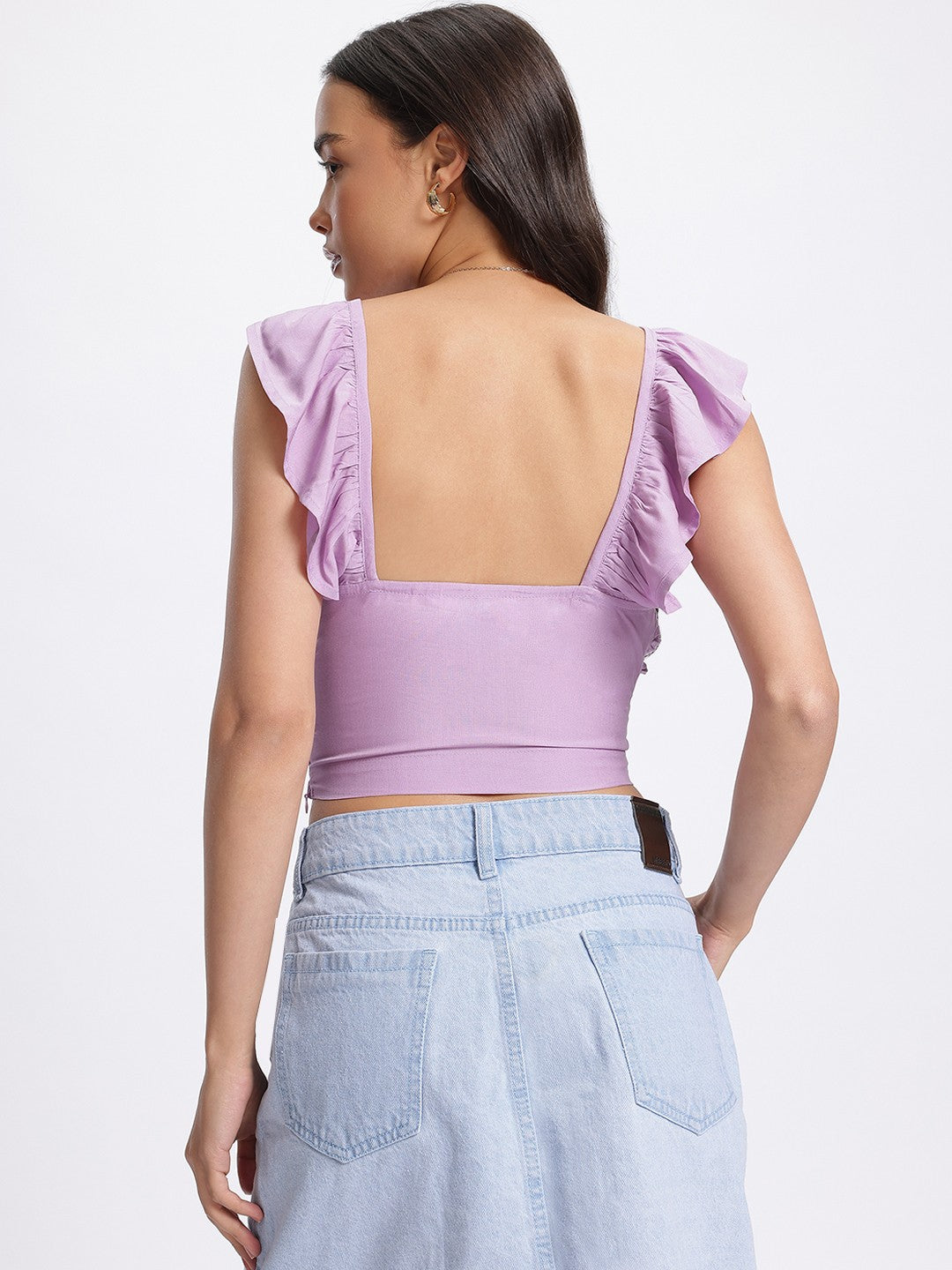 Womens Fashion, Western Wear, western Tops for women, Crop Top, Casual Tops, One Shoulder, Floral print, Pink Top, buy western wear, western tops for omen online in India at pure pearl beauty, western clothing online, plus size clothes for ladies, cute tops, casual
