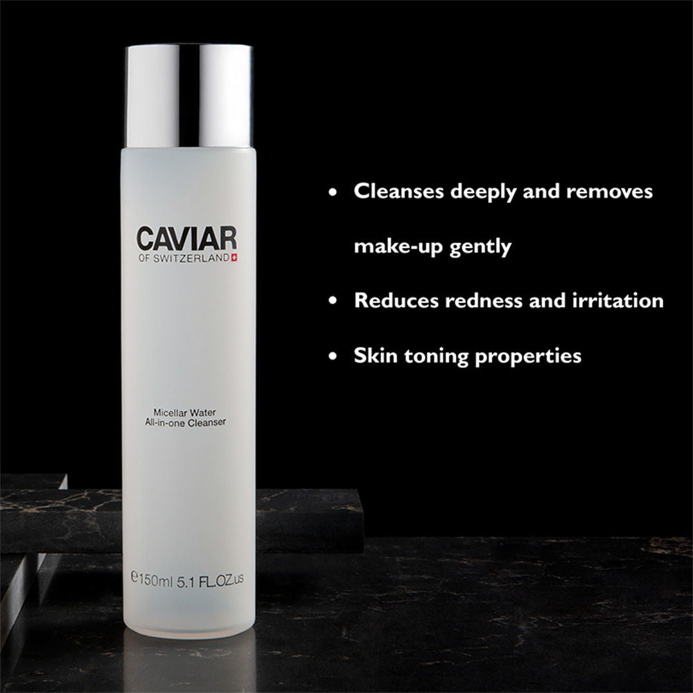 CAVIAR OF SWITZERLAND Micellar Water All-In-One Cleanser(150ml)