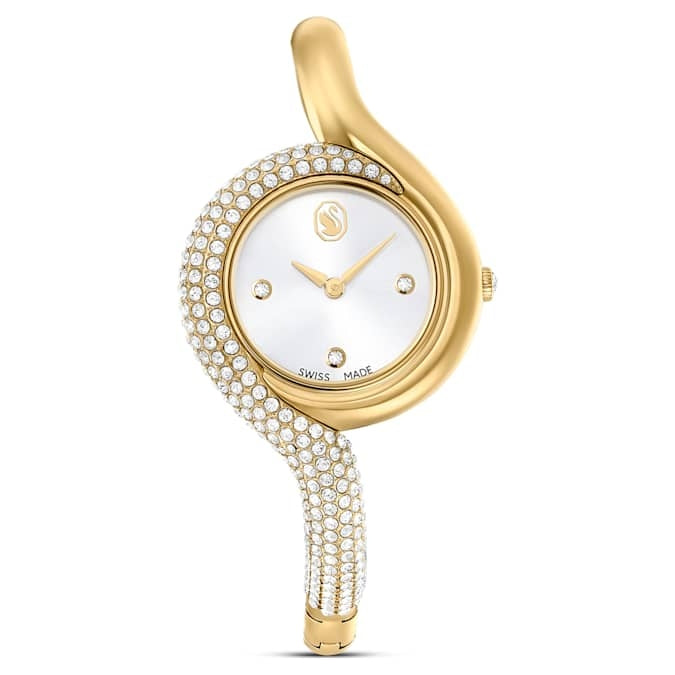 Swarovski Dextera Asymmetric Gold-Tone Watch