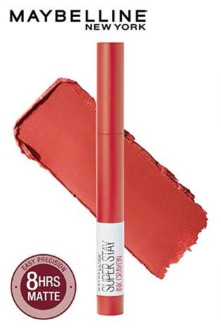 Maybelline Superstay Matte Ink Crayon Lipstick-Laugh Louder