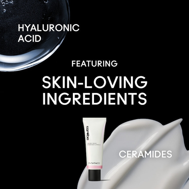 M.A.C Strobe Cream | Illuminating Moisturizer & Liquid Highlighter - Pinklite, 50ml