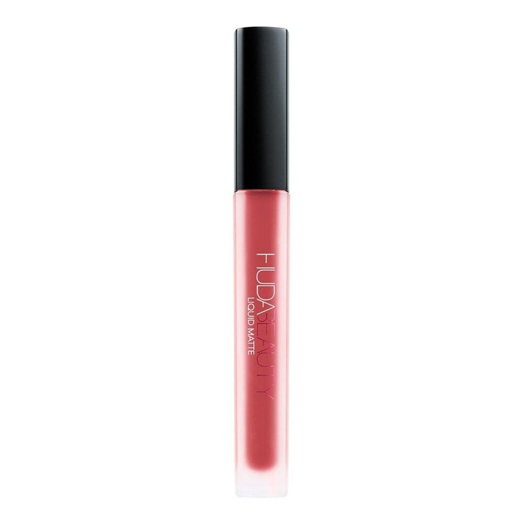 Huda Beauty, Liquid Matte Ultra-Comfort Transfer-Proof Lipstick, Retinoid, Anti Oxidants, Sulphate free, Paraben Free, Fragrance Free, Buy premium makeup products online in India at pure pearl beauty at 20-60% discount