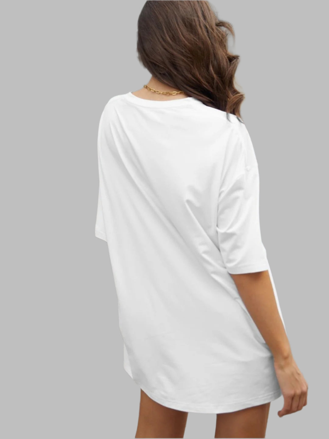 Women Printed Applique T-shirt, T-shirt, Casual Tops, Western Wear, GenZ, Womens Fashion, New In, Oversized T-shirt, new fashion clothes for women & girls, stylish tops for ladies, womens clothing, online shopping, buy online in India at Pure Pearl Beauty
