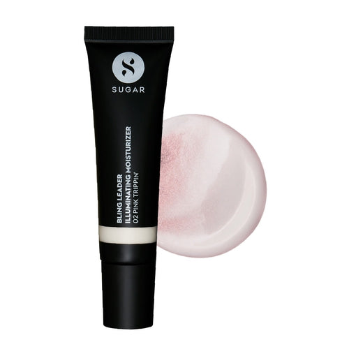 Sugar Bling Leader Illuminating Moisturizer - 02 Pink Trippin' - cool pink with a pearl finish