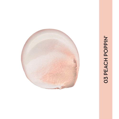 Sugar Bling Leader Illuminating Moisturizer - 03 Peach Poppin' - warm peach with a pearl finish