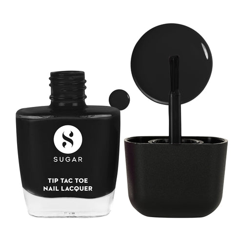 Sugar Tip Tac Toe Nail Lacquer Classic - 19 Bounce Black