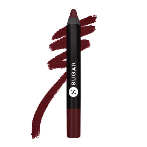 Sugar Matte As Hell Crayon Lipstick - 13 Murphy Brown (Chocolate Burgundy)