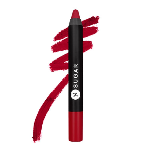 Sugar Matte As Hell Crayon Lipstick - 35 Claire Redfield (Pure red)