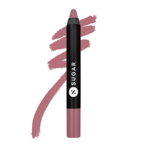 Sugar Matte As Hell Crayon Lipstick - 18 Rosalind (Nude Rose)