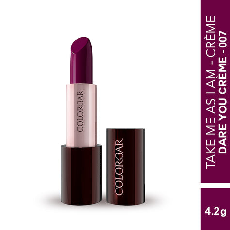 Colorbar Take Me As I Am Vegan Creme Lipstick Dare You Creme-007