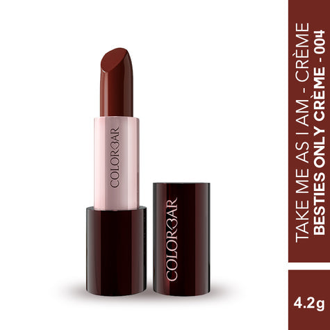 Colorbar Take Me As I Am Vegan Creme Lipstick Besties Only Creme-004