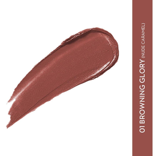 Sugar Nothing Else Matter Longwear Lipstick - 01 Browning Glory (Caramel Nude)