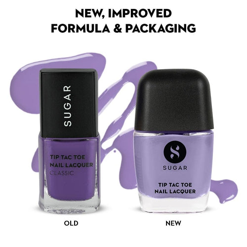 Sugar Tip Tac Toe Nail Lacquer Classic - 11 Lilac Lustre