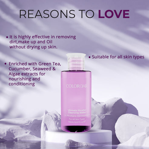 Colorbar Ultimate Micellar Cleansing Water