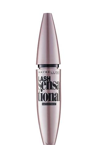 Maybelline New York Mascara, No-clumping, Fanning Brush, Waterproof, Lash Sensational, Black, 9ml, Buy eye makeup products for men and women online in India at purepearlbeauty.com