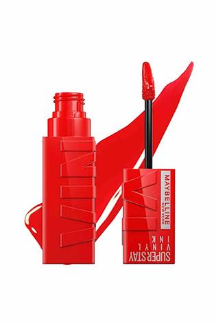 Maybelline Superstay Vinyl Ink Liquid Lipstick-Red Hot